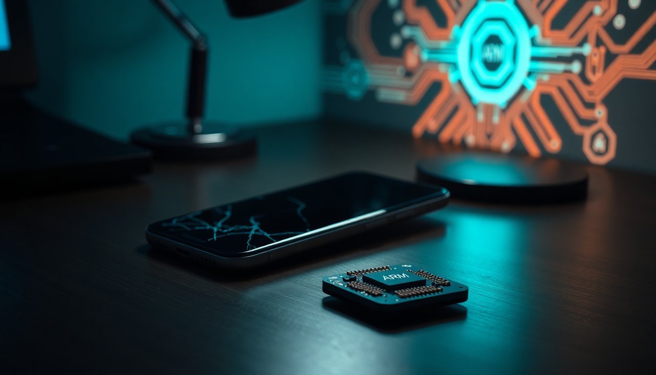 Arm's AI 'Explosion' Masks Smartphone Collapse