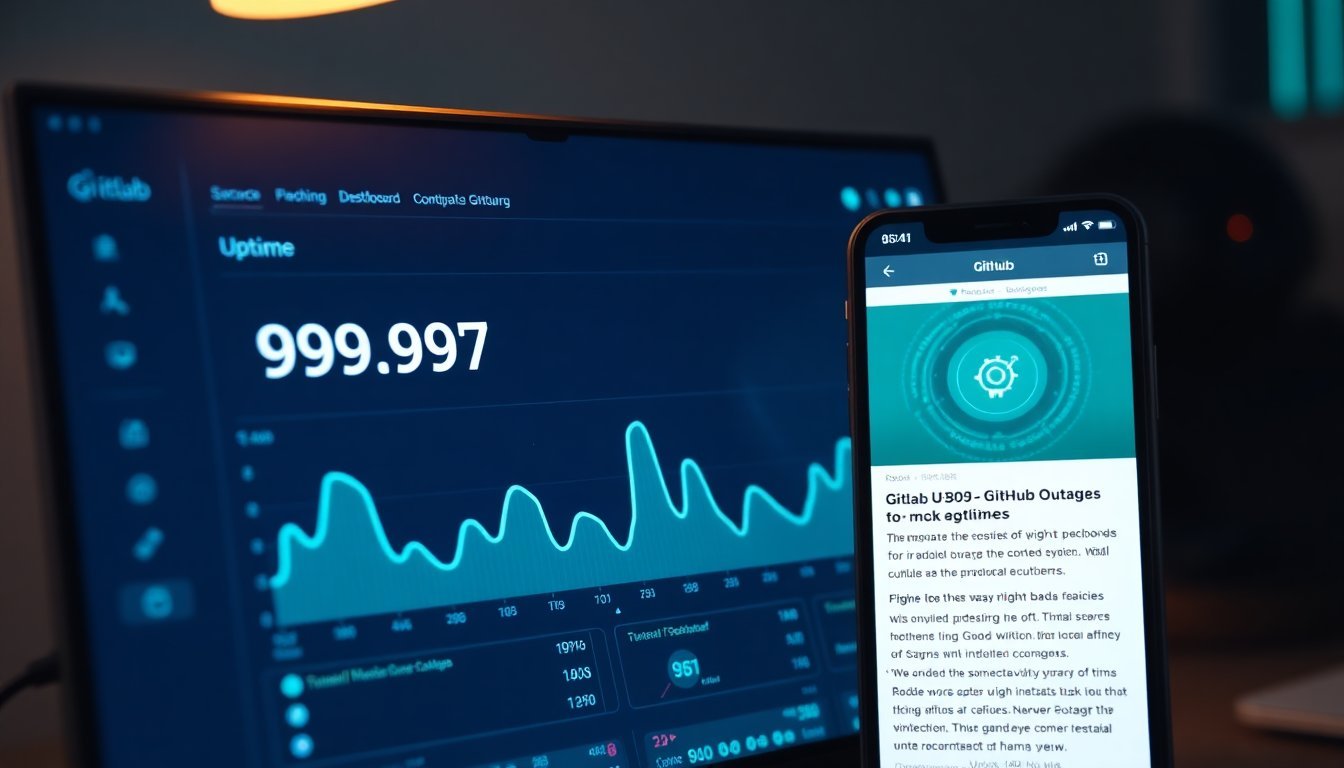 GitHubs measly three nines: a competitive gift to GitLab