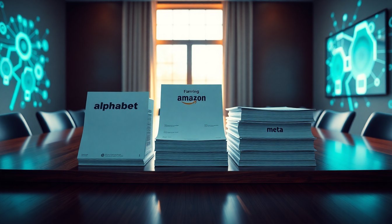 Alphabet and Amazon Outpace Meta in AI Earnings