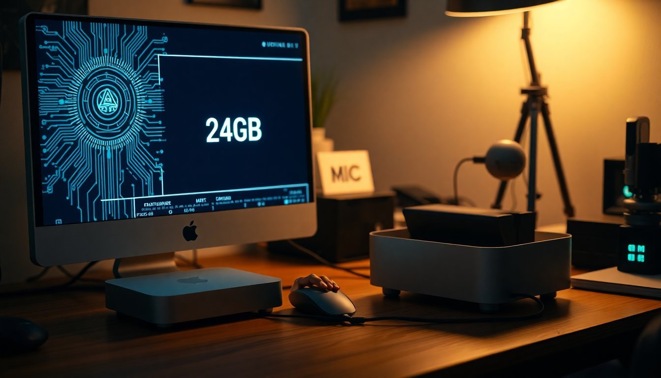 M4 Mac mini 24GB: Local AI is real, but hits a 24GB wall