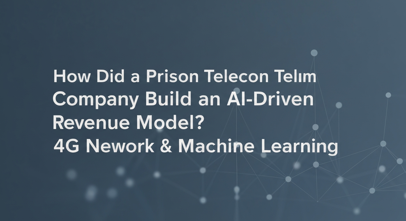 How Did a Prison Telecom Company Build an AI Crime Predictor?