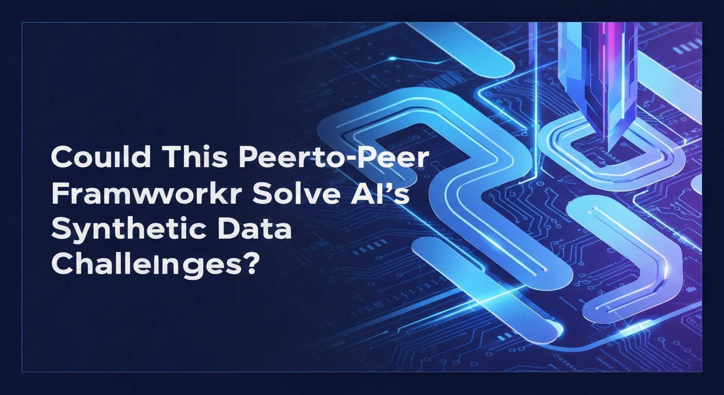Could This Peer-to-Peer Framework Solve AI's Synthetic Data Bottleneck?