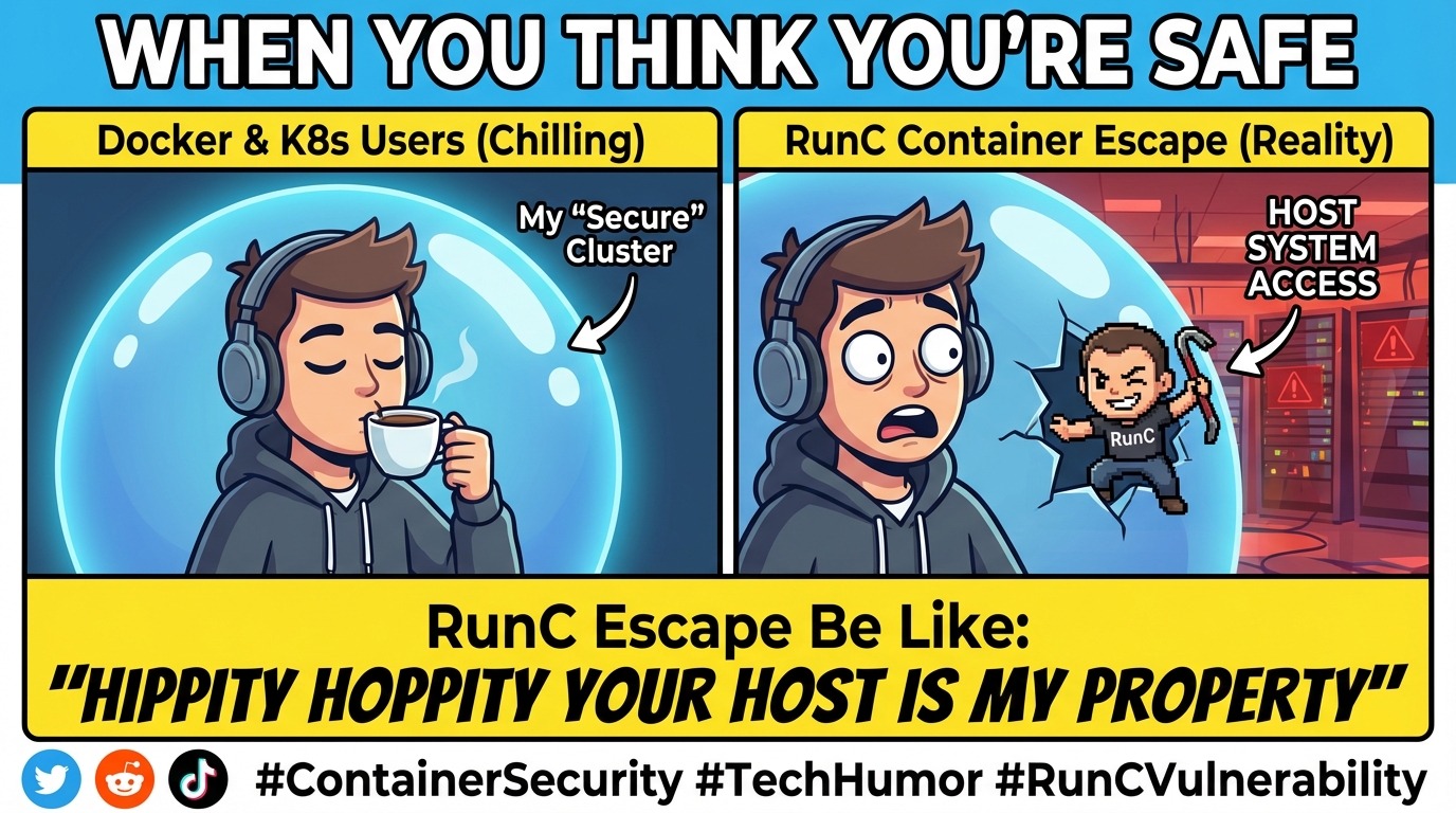 Nobody's safe from this EPIC container escape — are you?